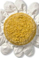 Floor Cushion White Daisy