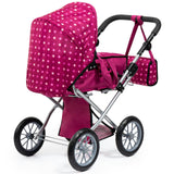 Bayer Design Dolls: Pram City Star - Bordeaux, White, Fairy