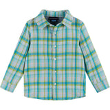 Infant Boys 4-Piece Vest Set | Navy & Khaki Plaid