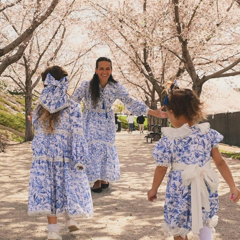 Jaylin Linen Mom Dress