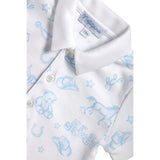 Blue Lone Star Toile&nbsp;Romper