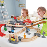 Train Building Set in a Bucket