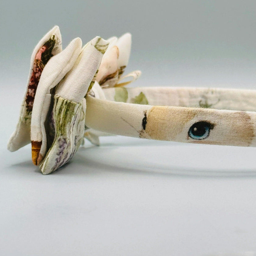Three Little Bows Headband- Meadow Tales