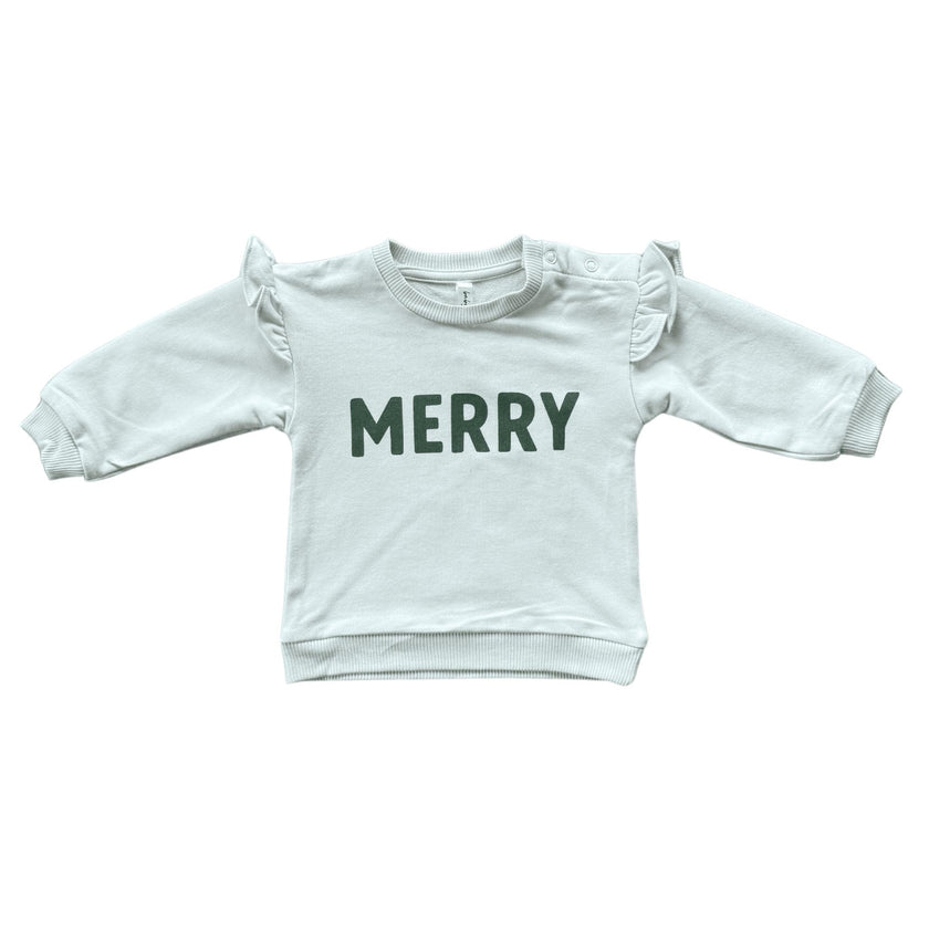Ruffle Sweatshirt Ballerina