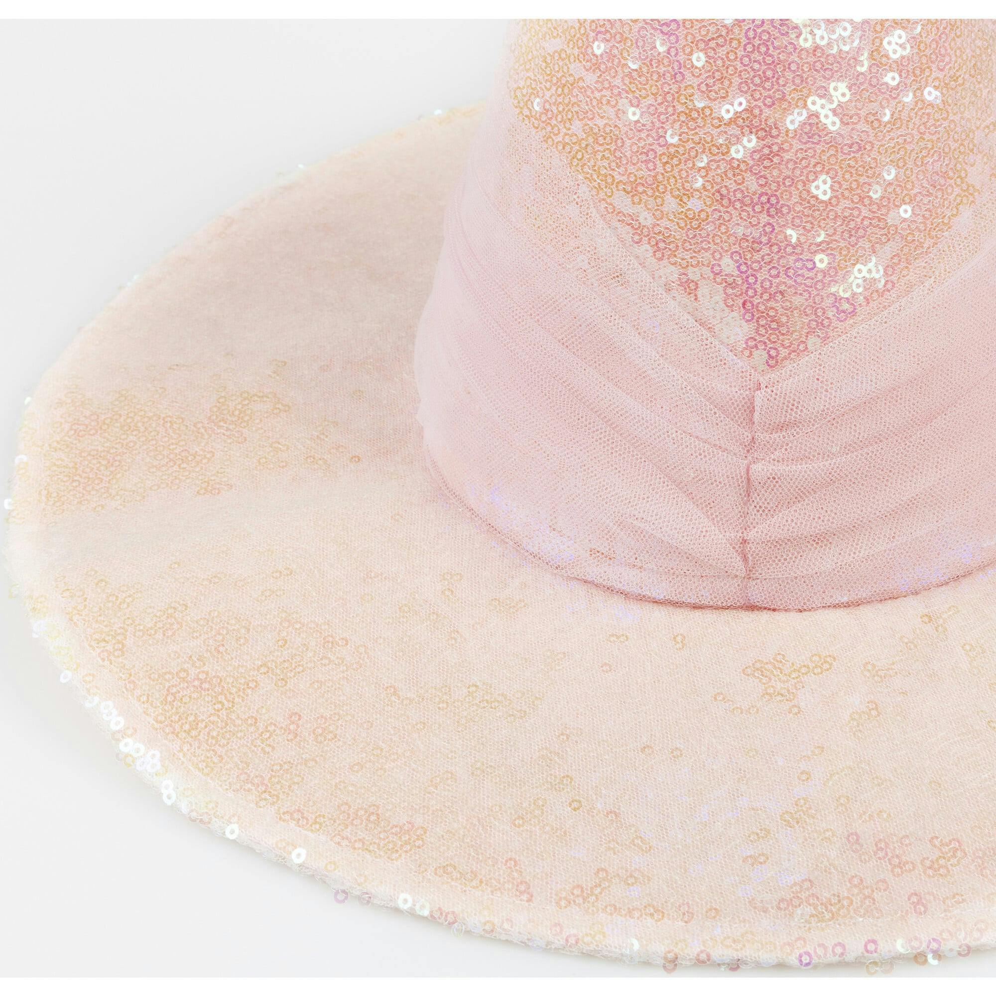 Pink Sequin Witch Hat