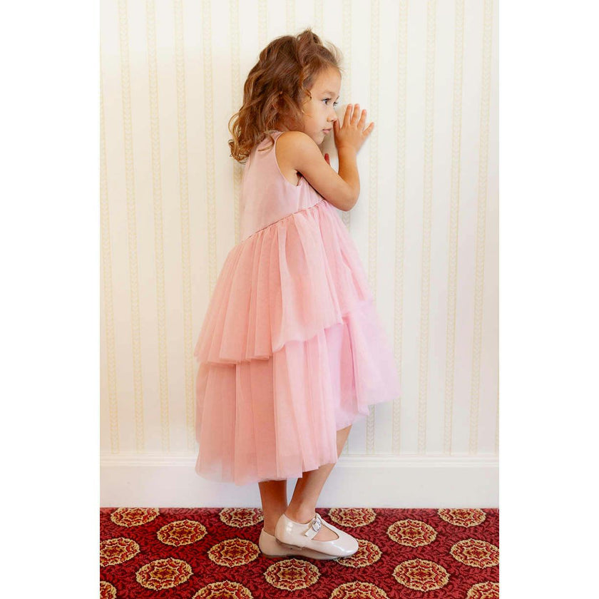 Mini Rainie Dress in Rose