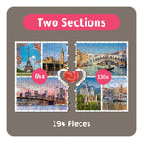 TeamPuzzle: Cities - 194pc