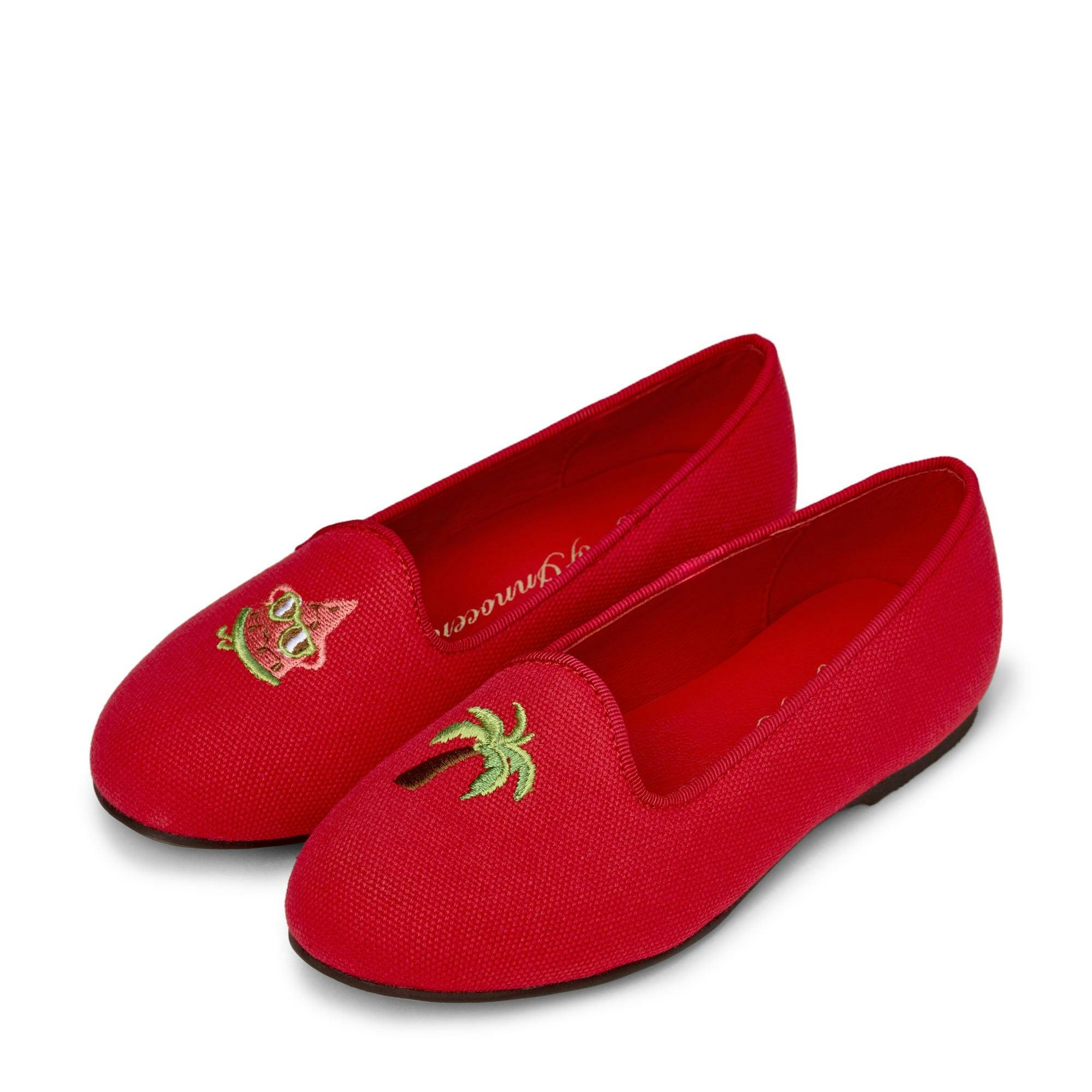 Raya Red Loafers