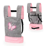 Bayer Design Dolls: Carrier Modern Design - GY,PK,Butterfly