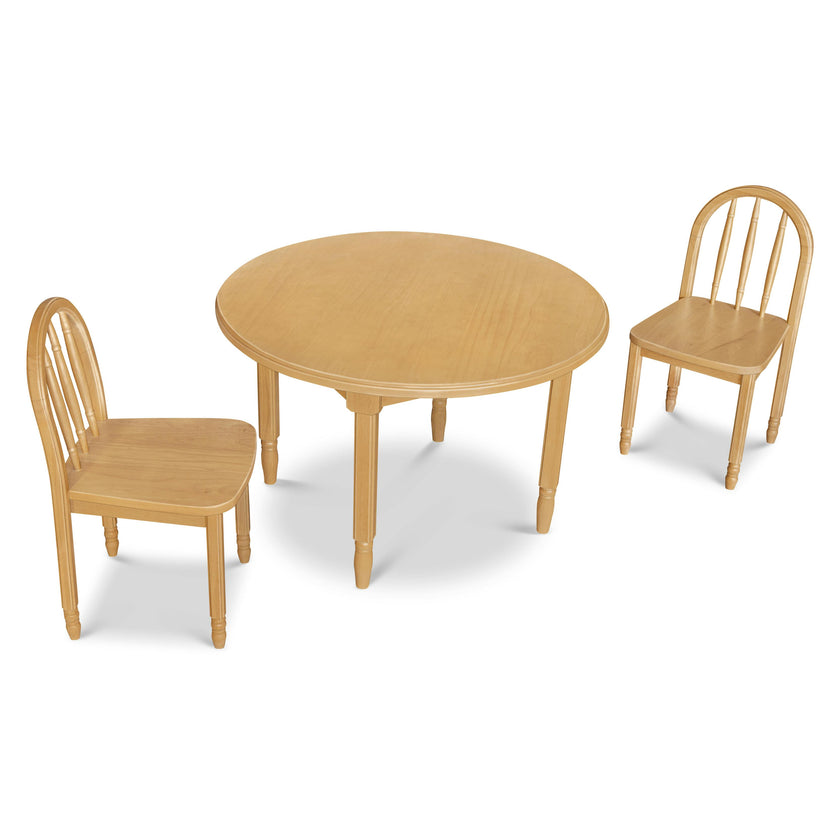 Liberty Play Table & Spindle Chairs Set in Honey