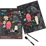 Scratch Art: Paper Pad - & Moon