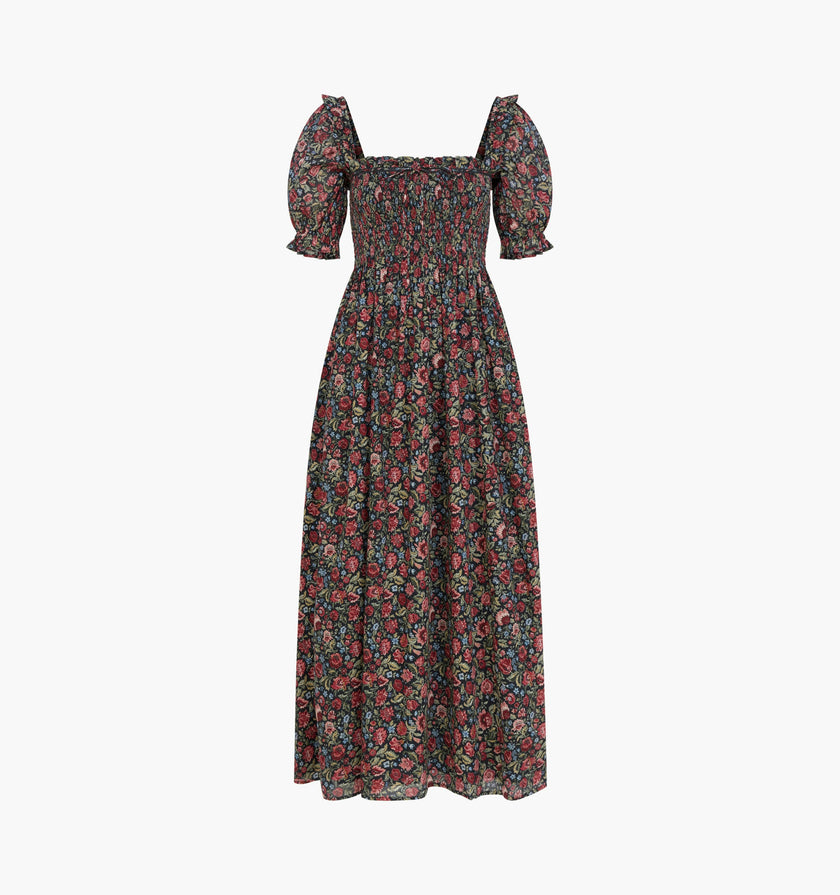 The Scarlett Nap Dress -  Jacobean Sprig