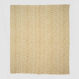 Cotton Sustainable Knit Striped Throw Blanket - Sand Stone
