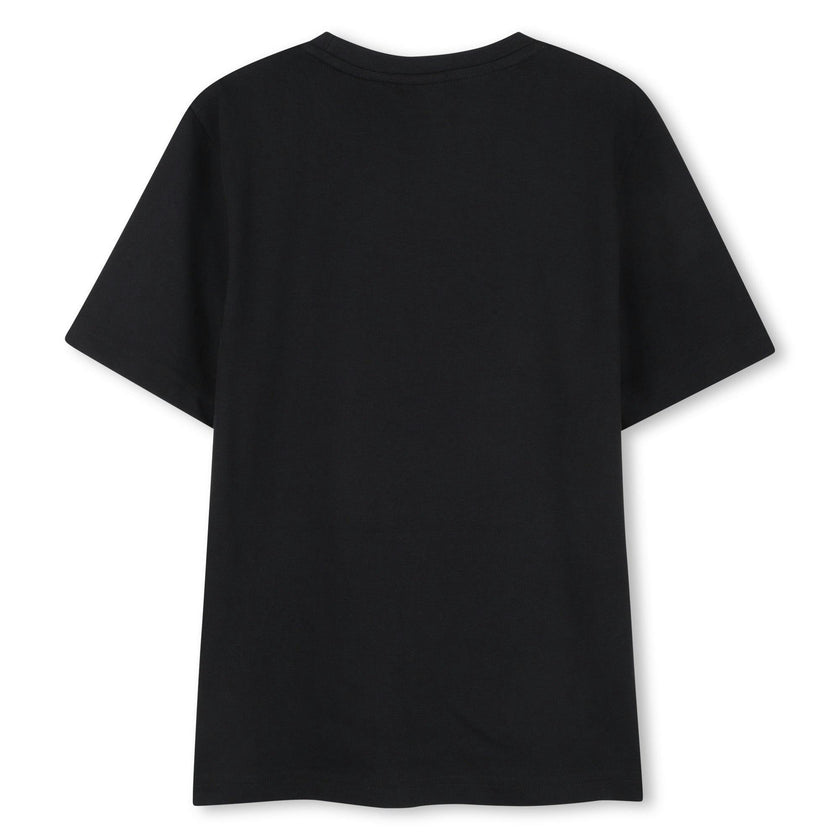 Boys Black Logo t-Shirt