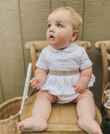 Ashton Linen Romper