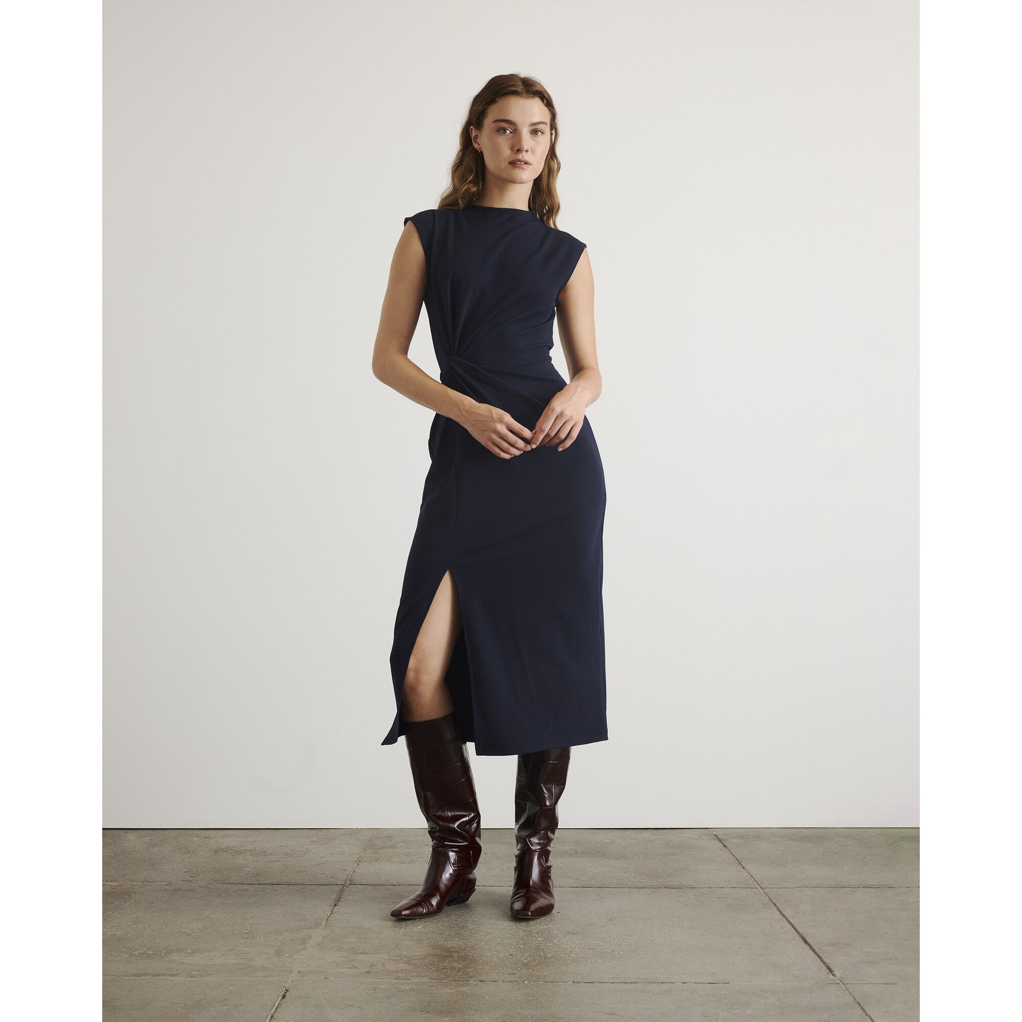 Robinella Dress, Navy