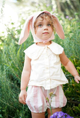 Pink Bunny Bonnet