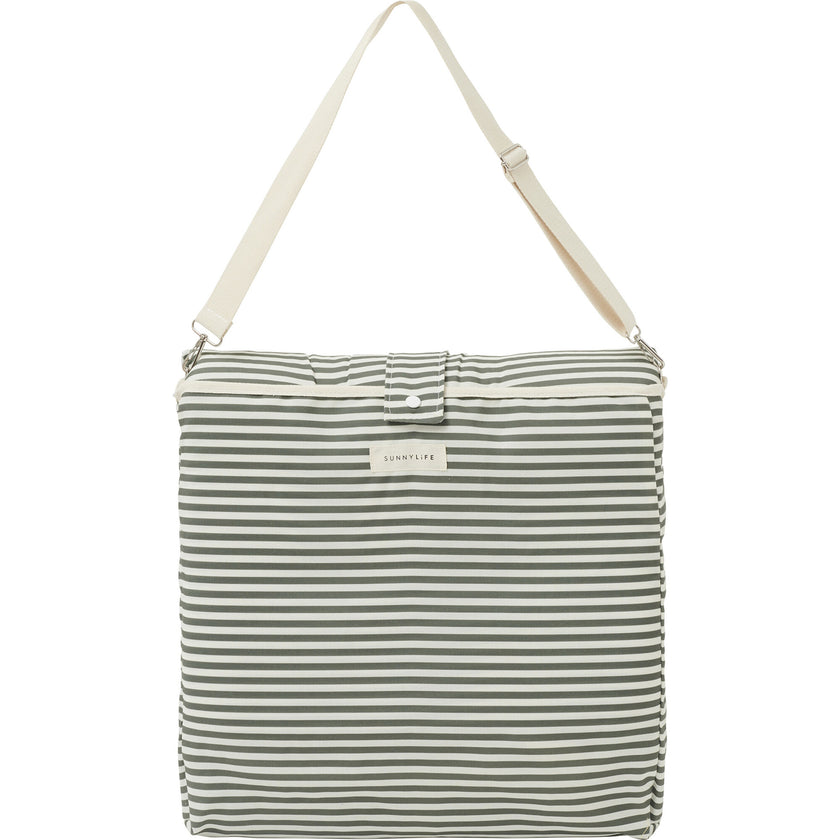 Sunnylife: Reclining Beach Chair - The Vacay Olive