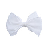 Shimmer White Bow Duo