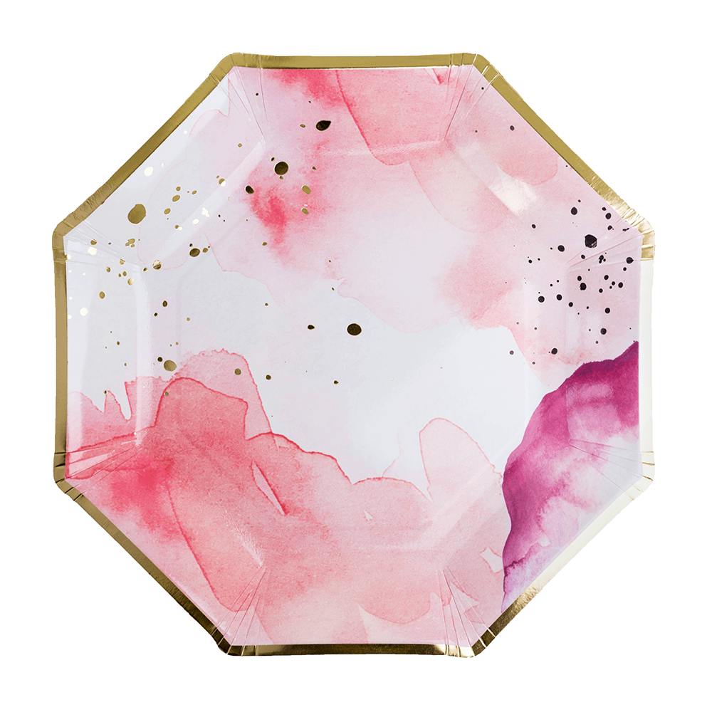 Pretty in Pink Charger Plates