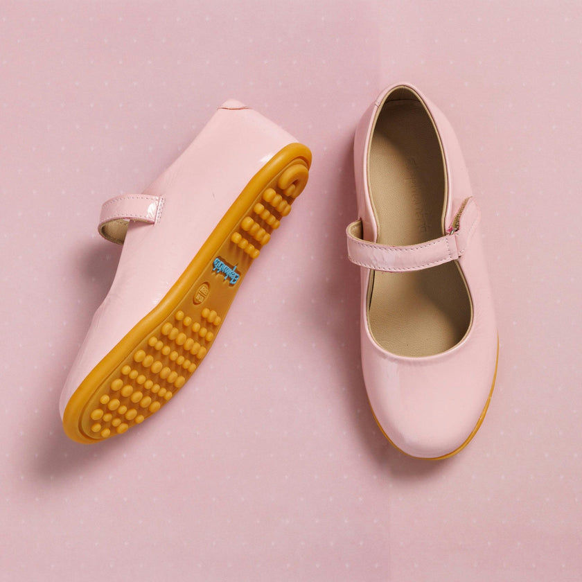 Bare Mary Jane | Pink Leather