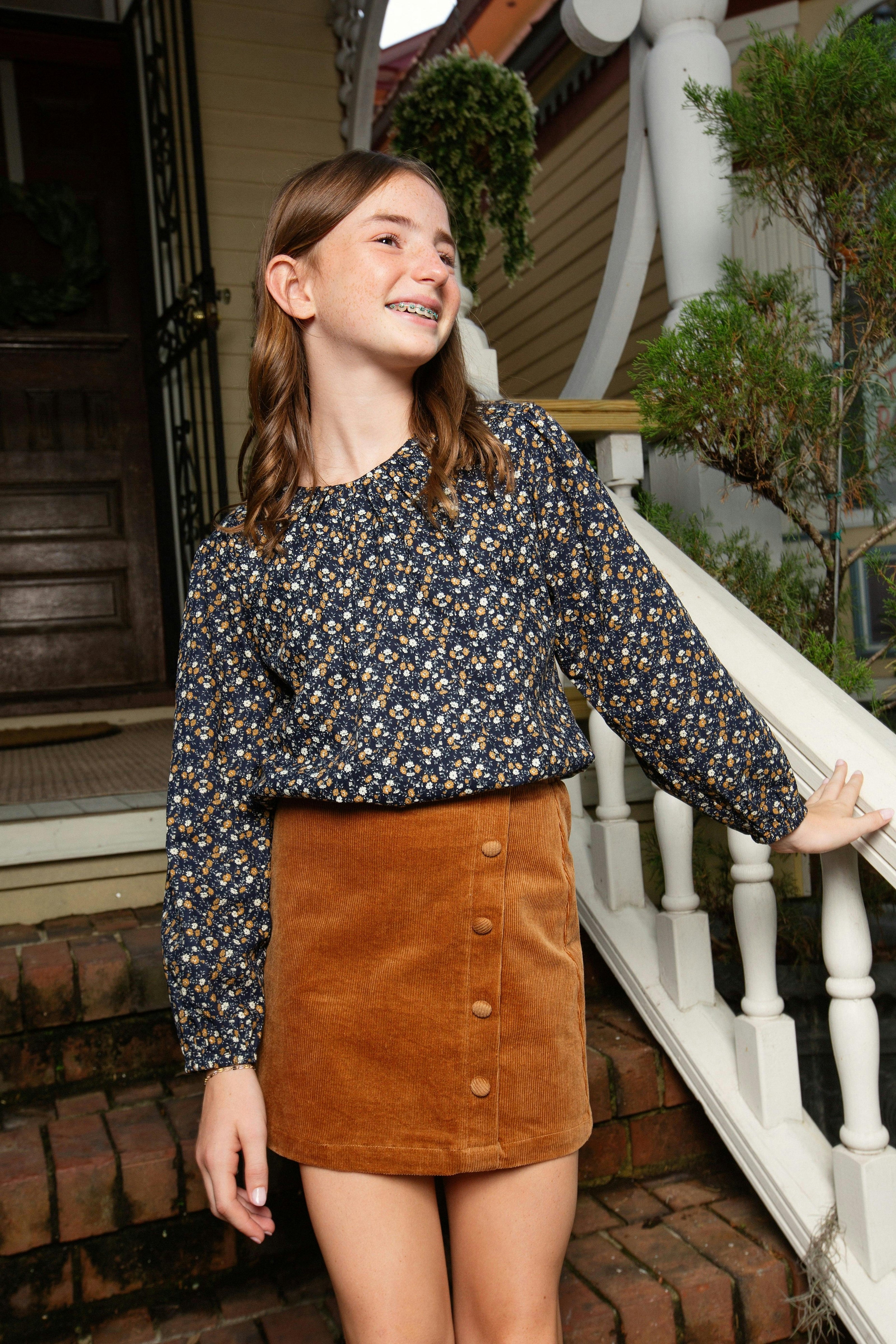 Reese Corduroy Skirt