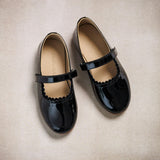 Aria Ballet Flat | Black Patent Leather