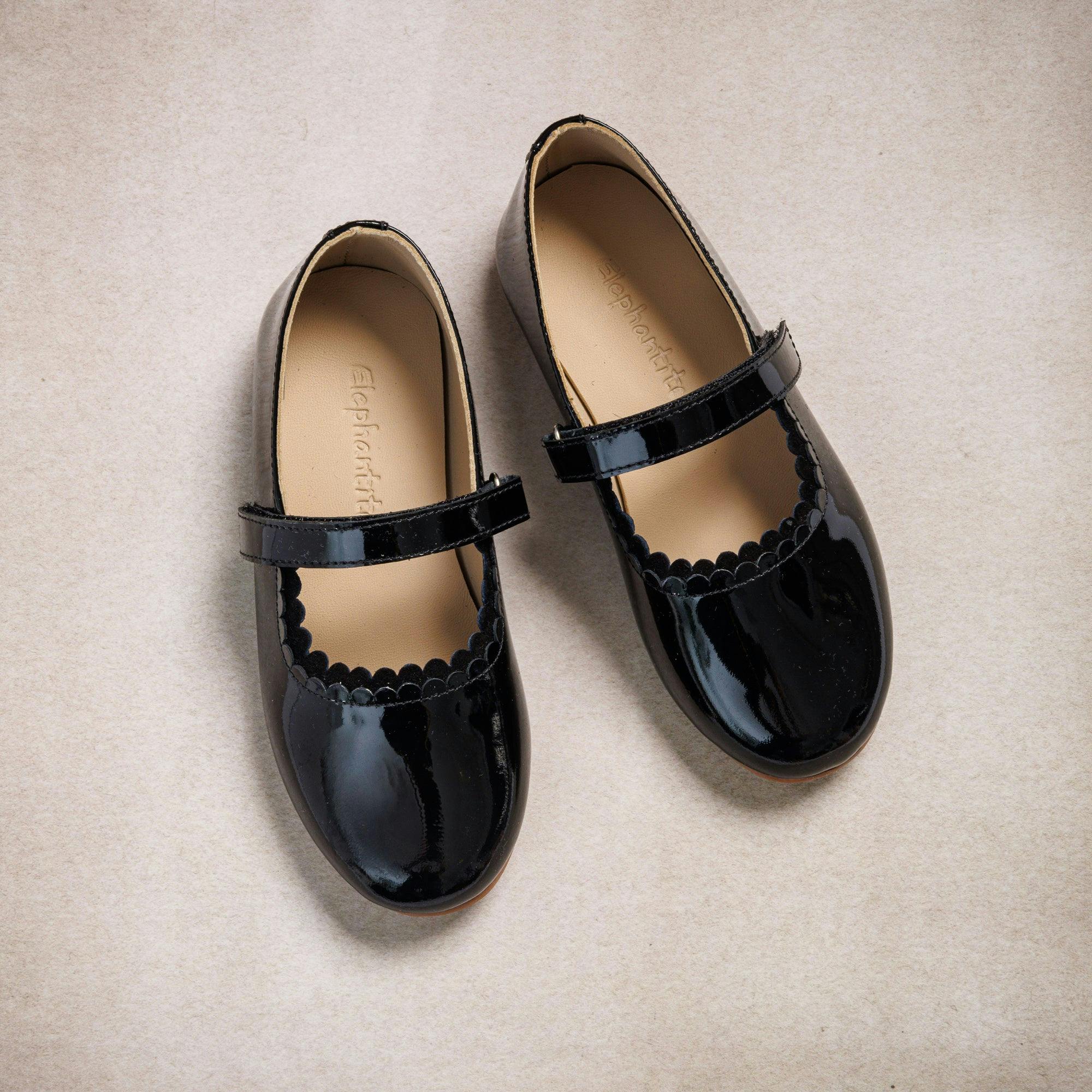 Aria Ballet Flat | Black Patent Leather