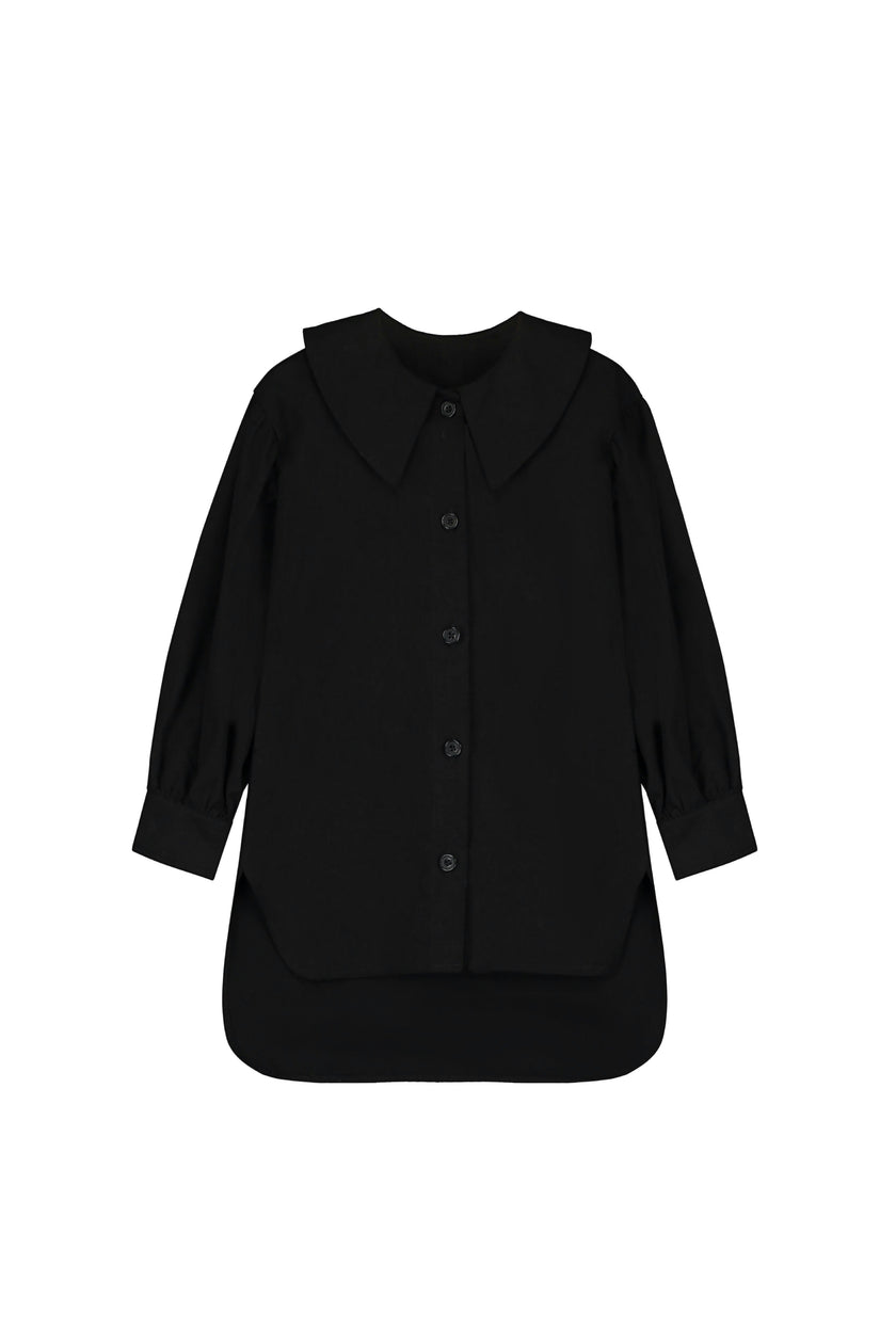 Mia Collar Shirt Black