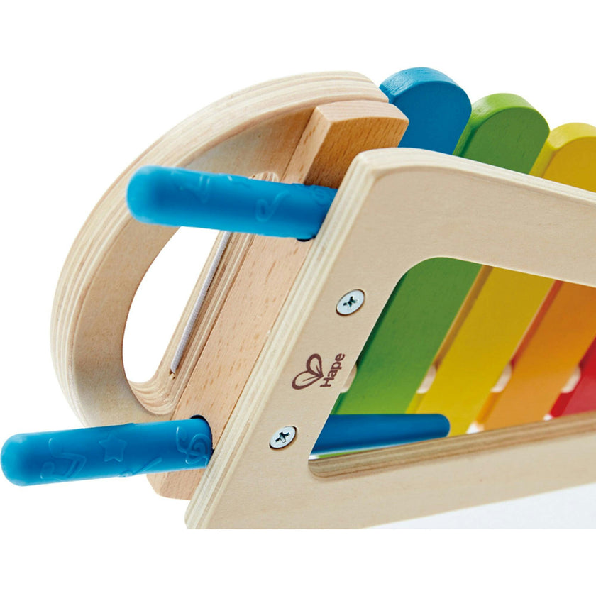 Rainbow Xylophone Wooden Kids Musical Instrument Toy