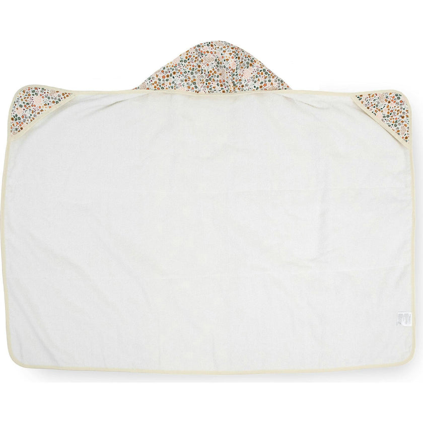 Toddler Hooded Towel - Pressed Petals