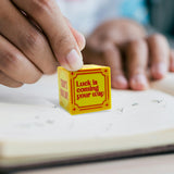 Feeling Lucky Dice Erasers - Set of 5