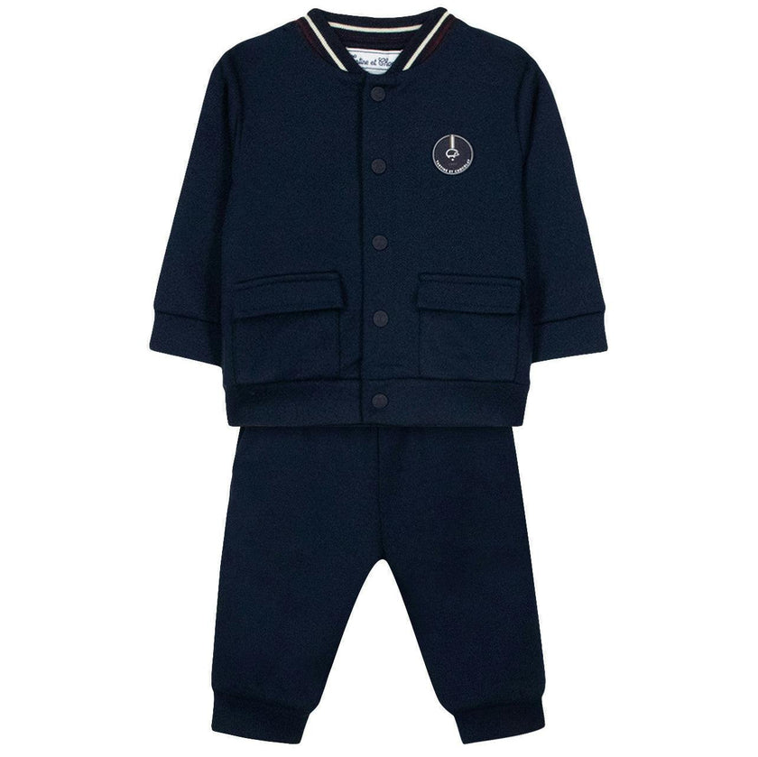 TARTINE ET CHOCOLAT Jetsetter Baby Outfit - Marine