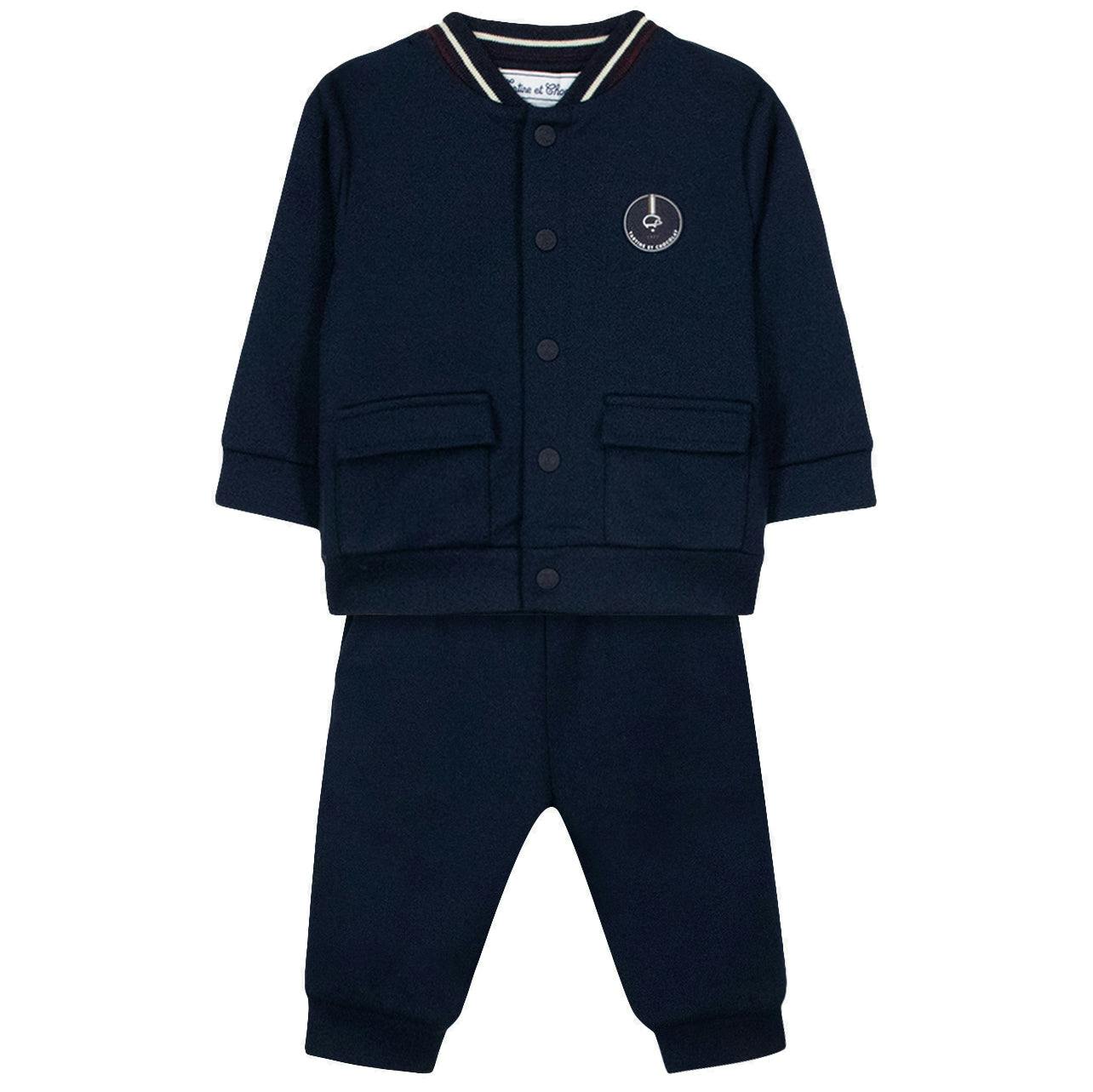 TARTINE ET CHOCOLAT Jetsetter Baby Outfit - Marine