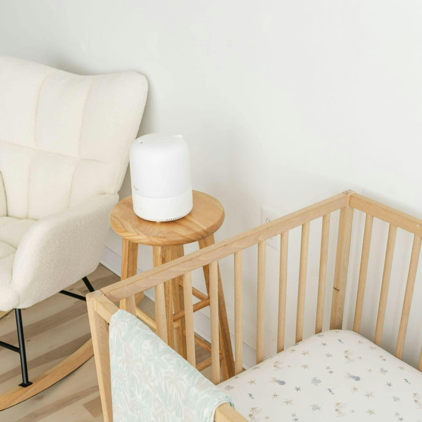 3-in-1 Compact Humidifier for Baby Nursery | 0.5 Gallon with Sleep Support Light & Aroma Diffuser