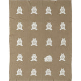 Organic Cotton Blanket, Honey Bear