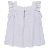 BONTON Castille Lilac Gauze Cotton Blouse