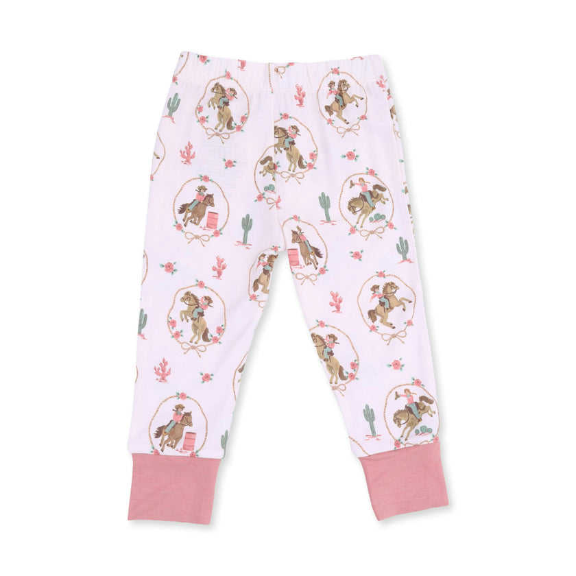 Cowgirl Cameos - Short Sleeve Loungewear Set