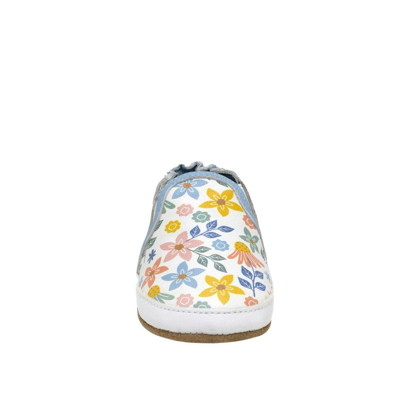 Bloom White Canvas Soft Sole