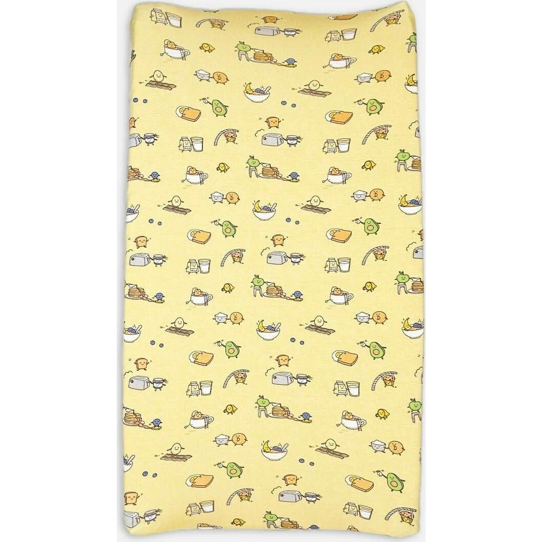 Love You Brunches Bamboo Changing Pad Cover