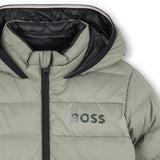 Green Reversible Puffer Jacket