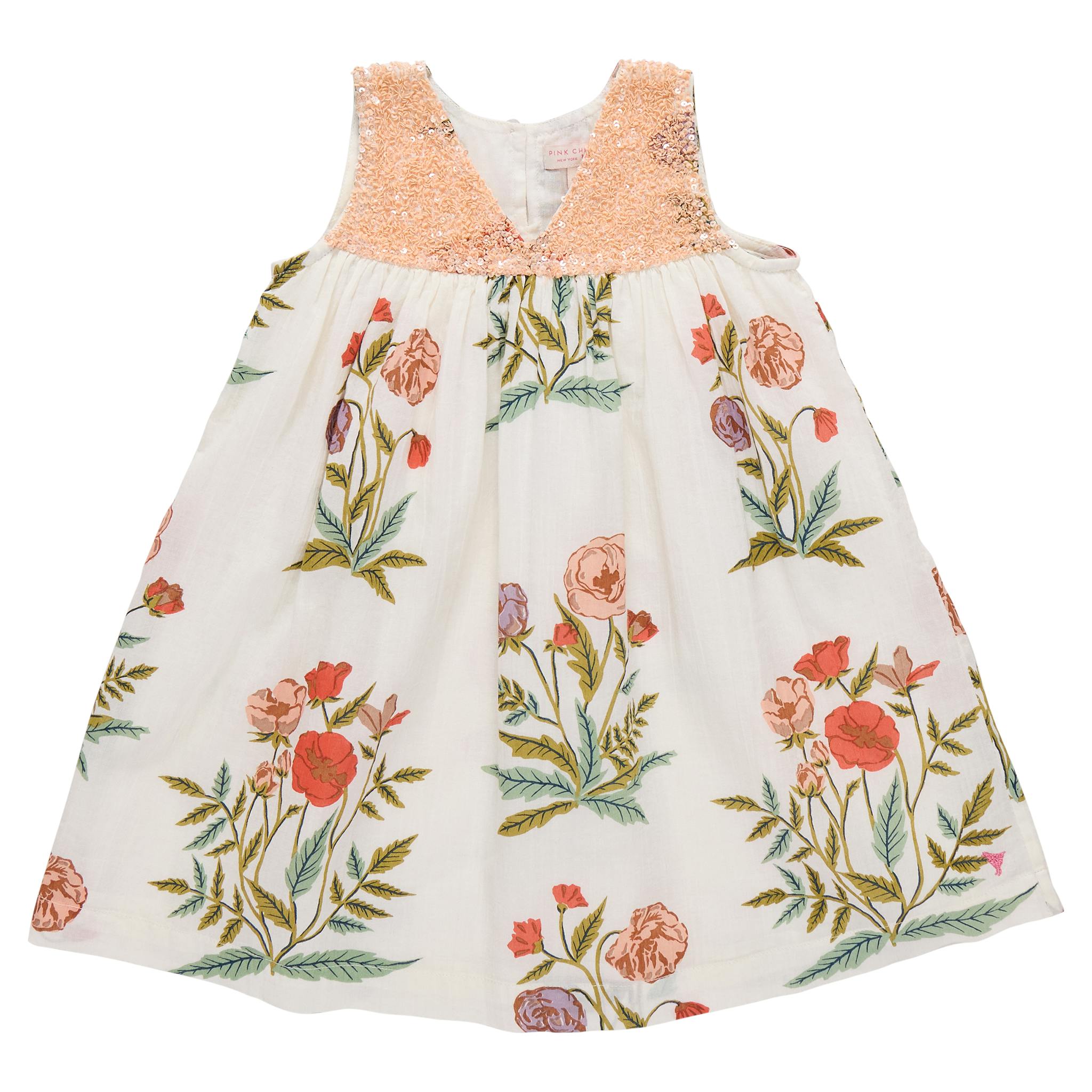 Girls Courtney Dress - Rosewick Poppy
