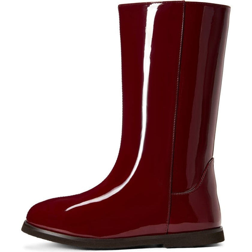 Ann PU Burgundy