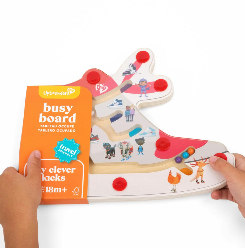 My Clever Kicks Montessori Magnetic Maze Color-Matching Toy