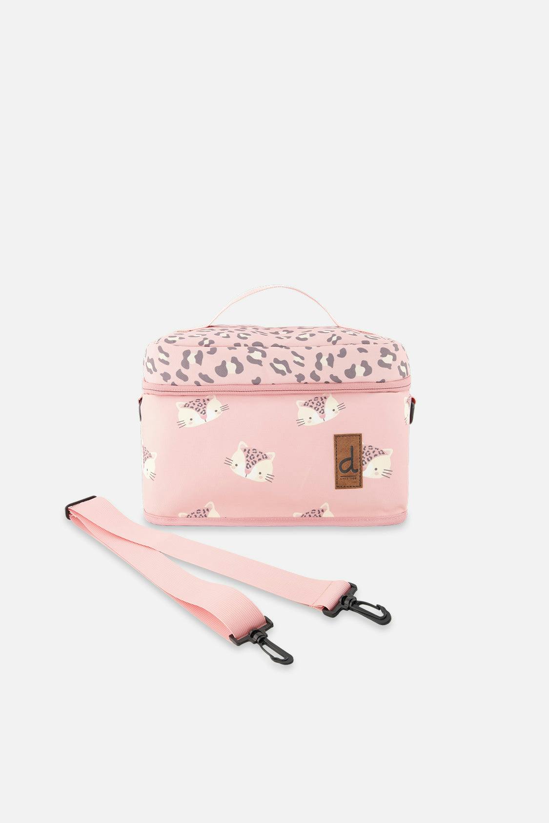 Little Girl Leopard Charming Durable Everyday Lunch Box