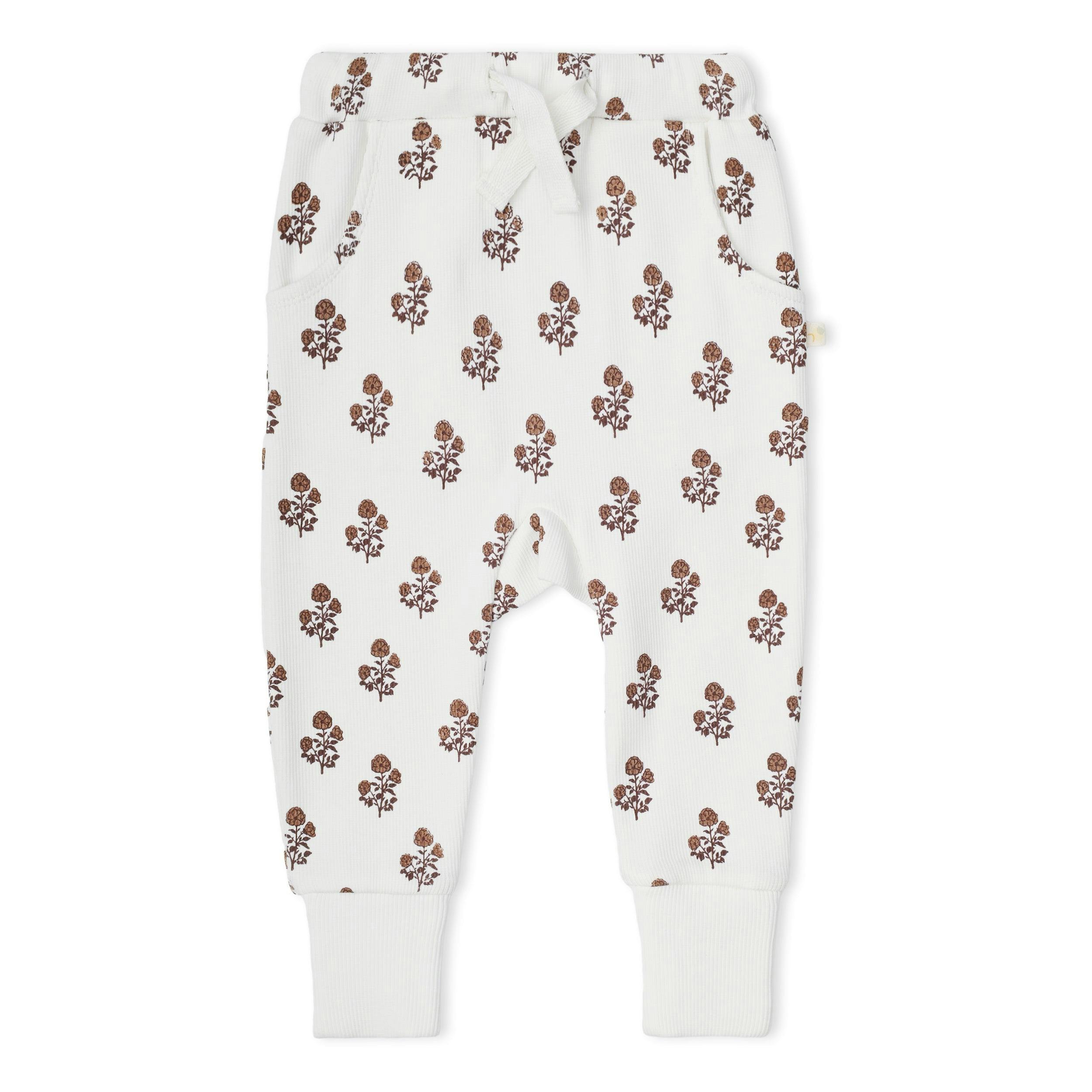 Organic Ruffle Collar Onesie & Pants Set - Loom
