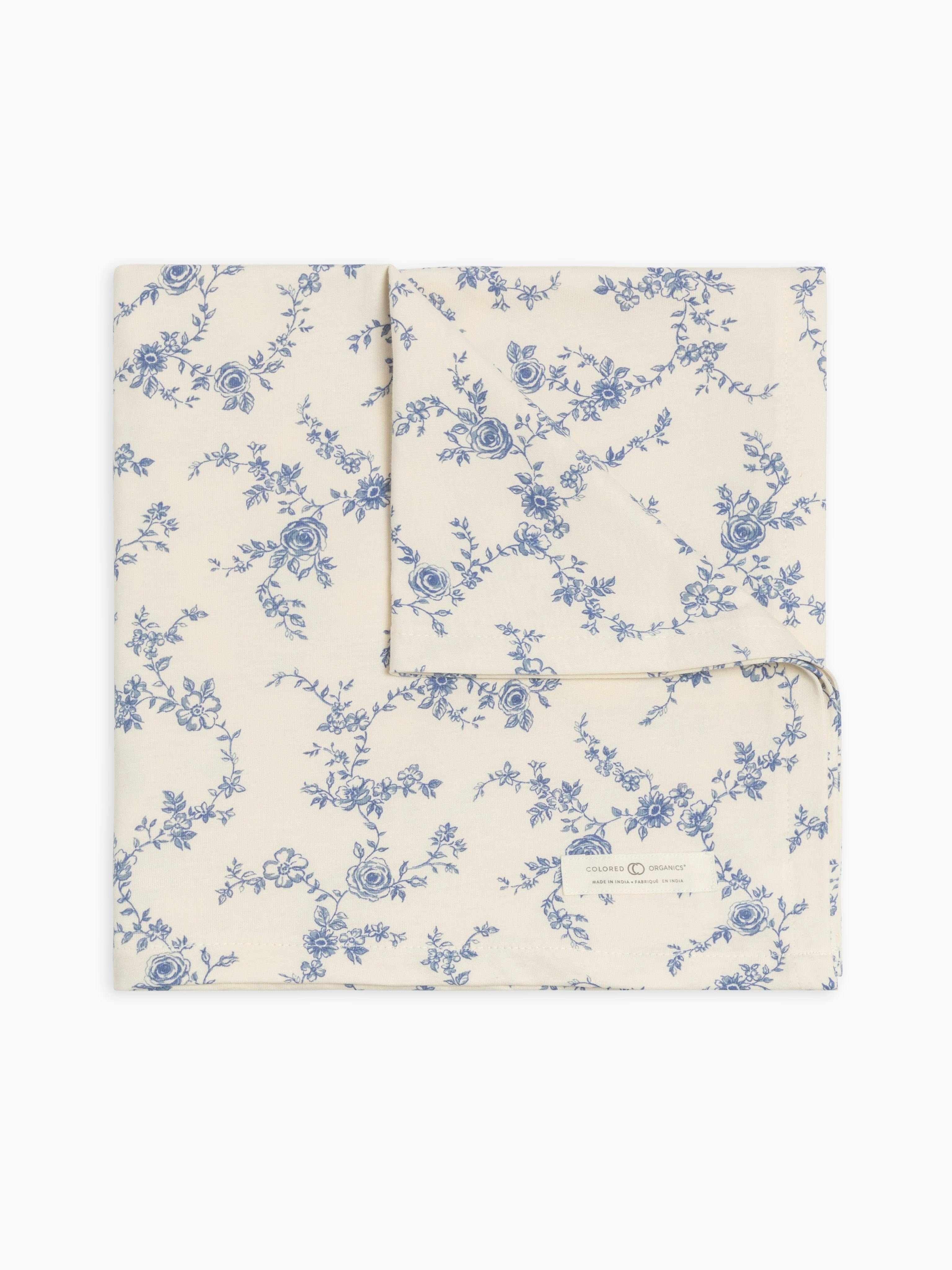 Swaddle Blanket / Marino + Rain
