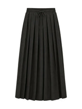 Sport Pleated Midi Skirt