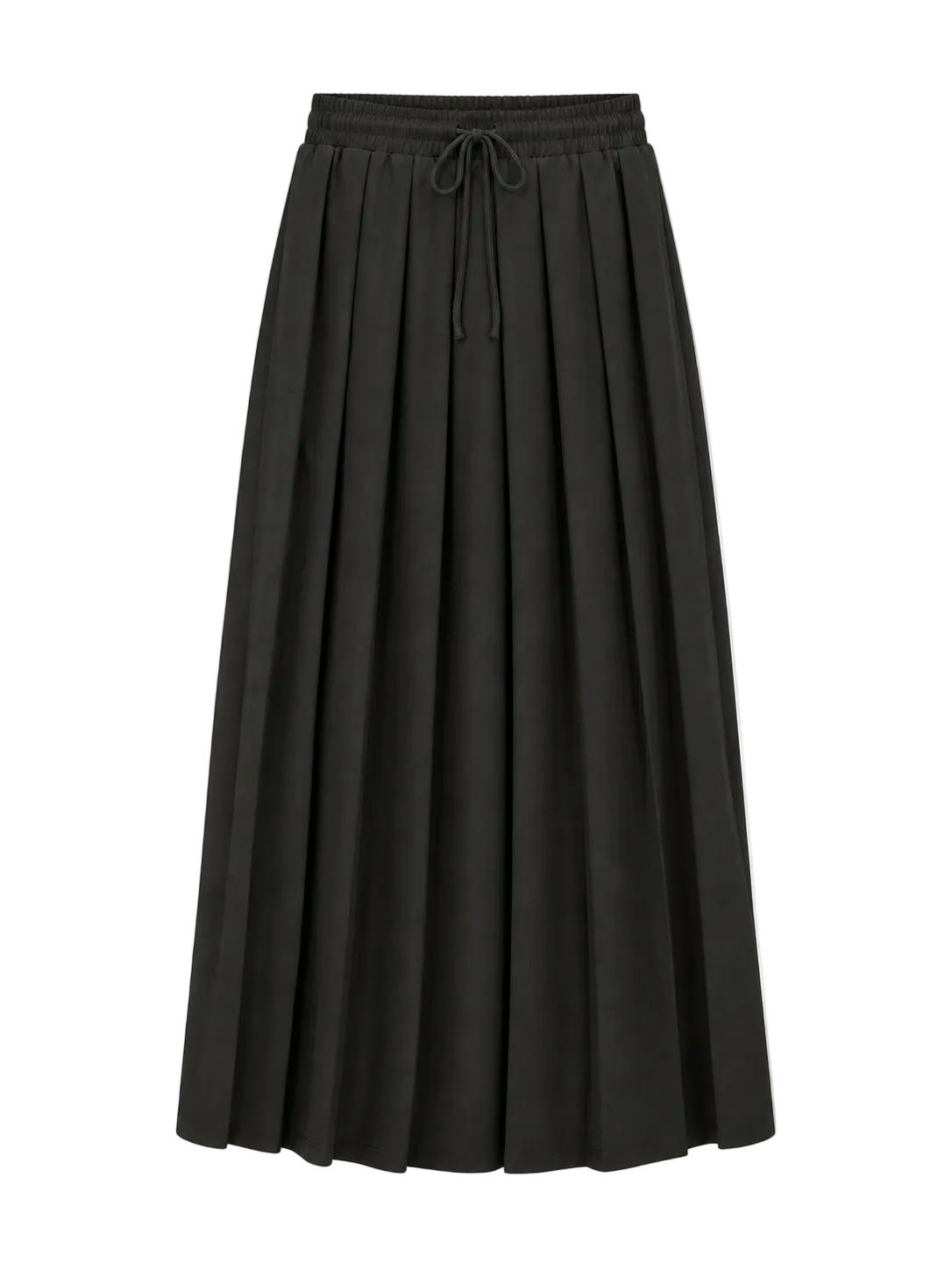 Sport Pleated Midi Skirt