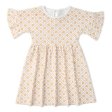 Organic Dolman Sleeve Dress - Pop Floral